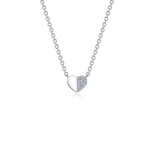 0.38 CTW Heart Necklace