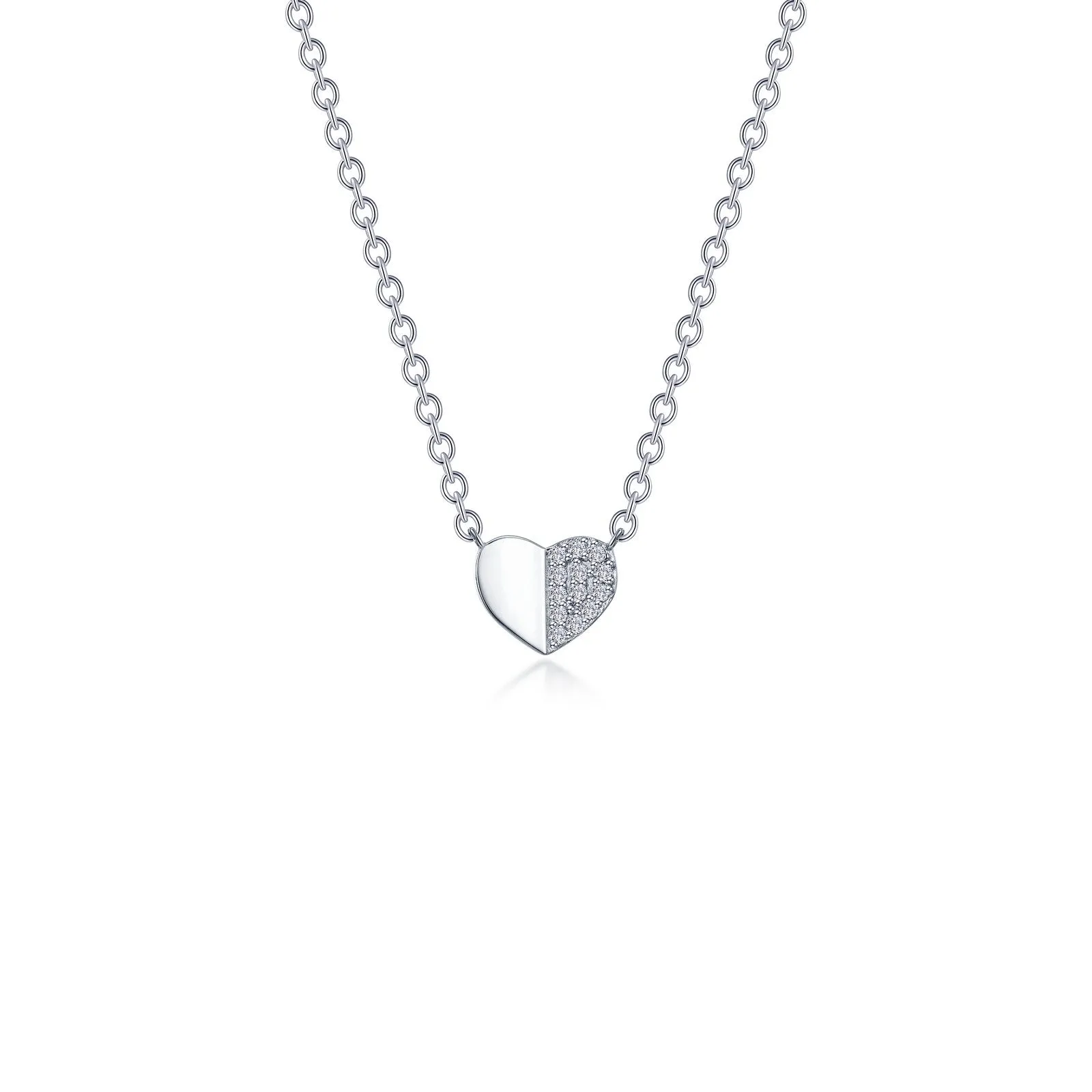 0.38 CTW Heart Necklace