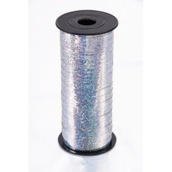 100-Yard Curling Ribbon - Iridescent Silver