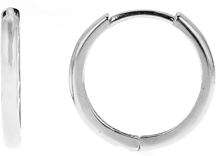 925 sterling silver  hoops