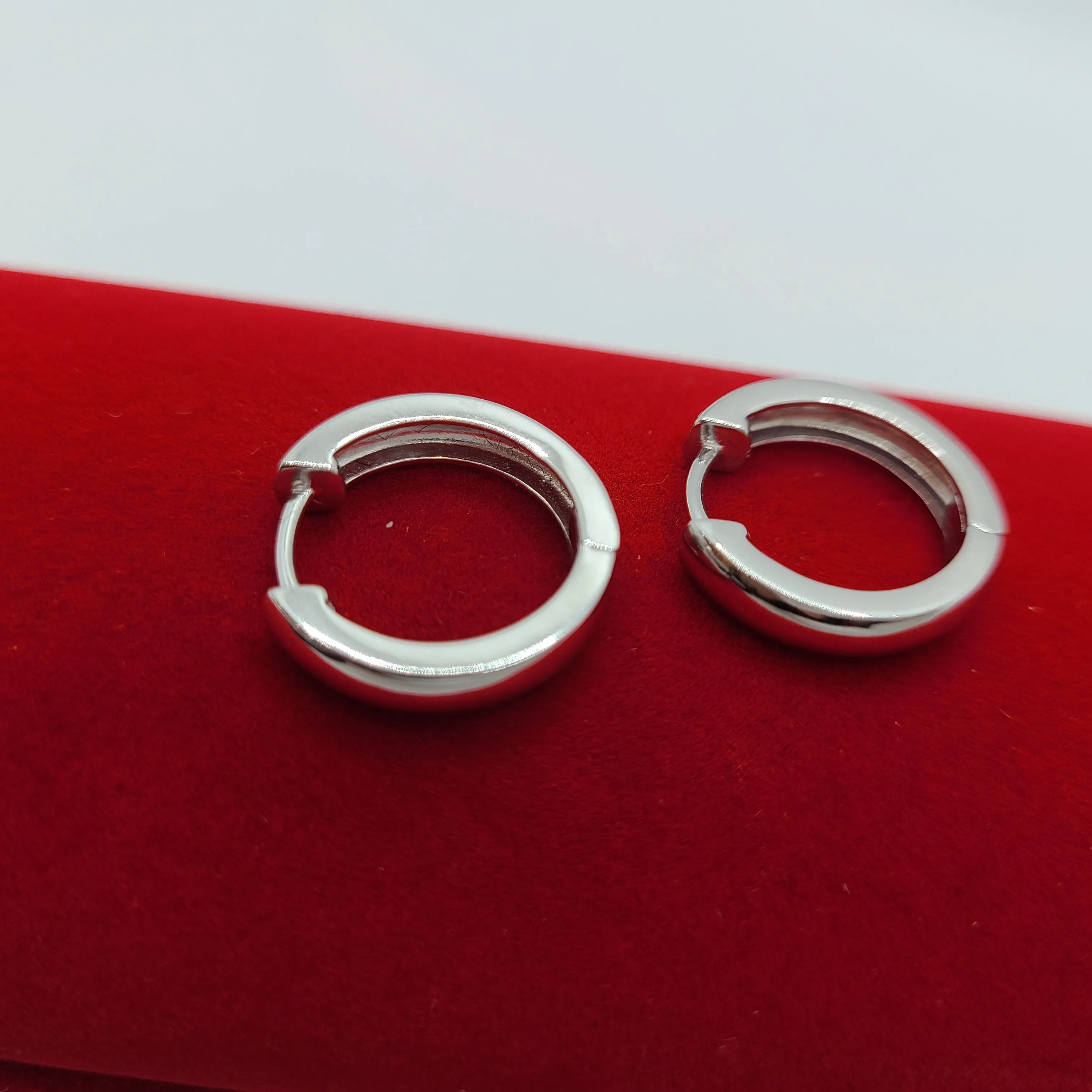 925 sterling silver  hoops