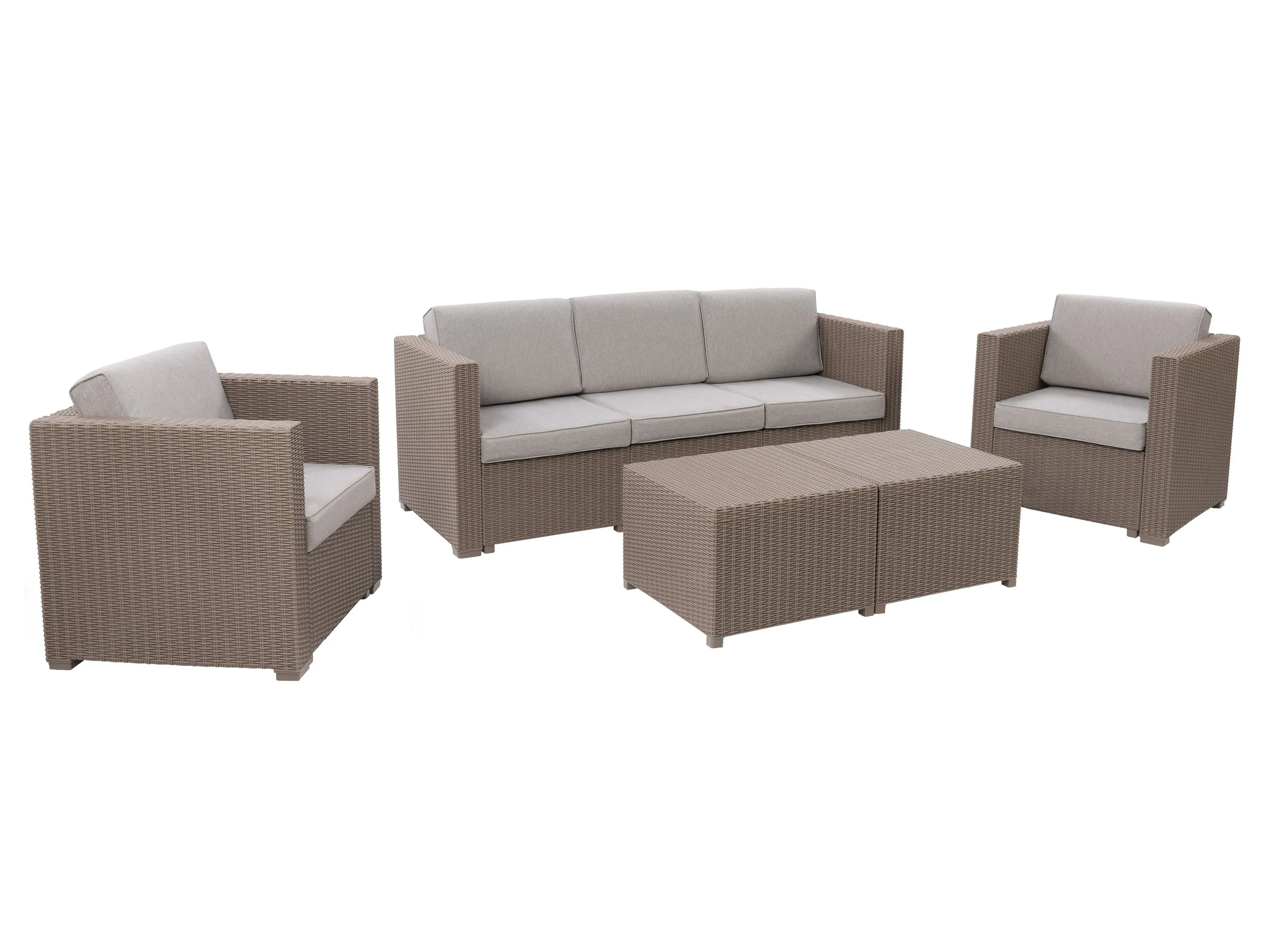 Beige 5pc Patio Set