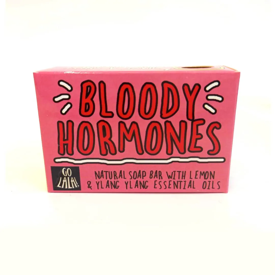 Bloody hormones soap