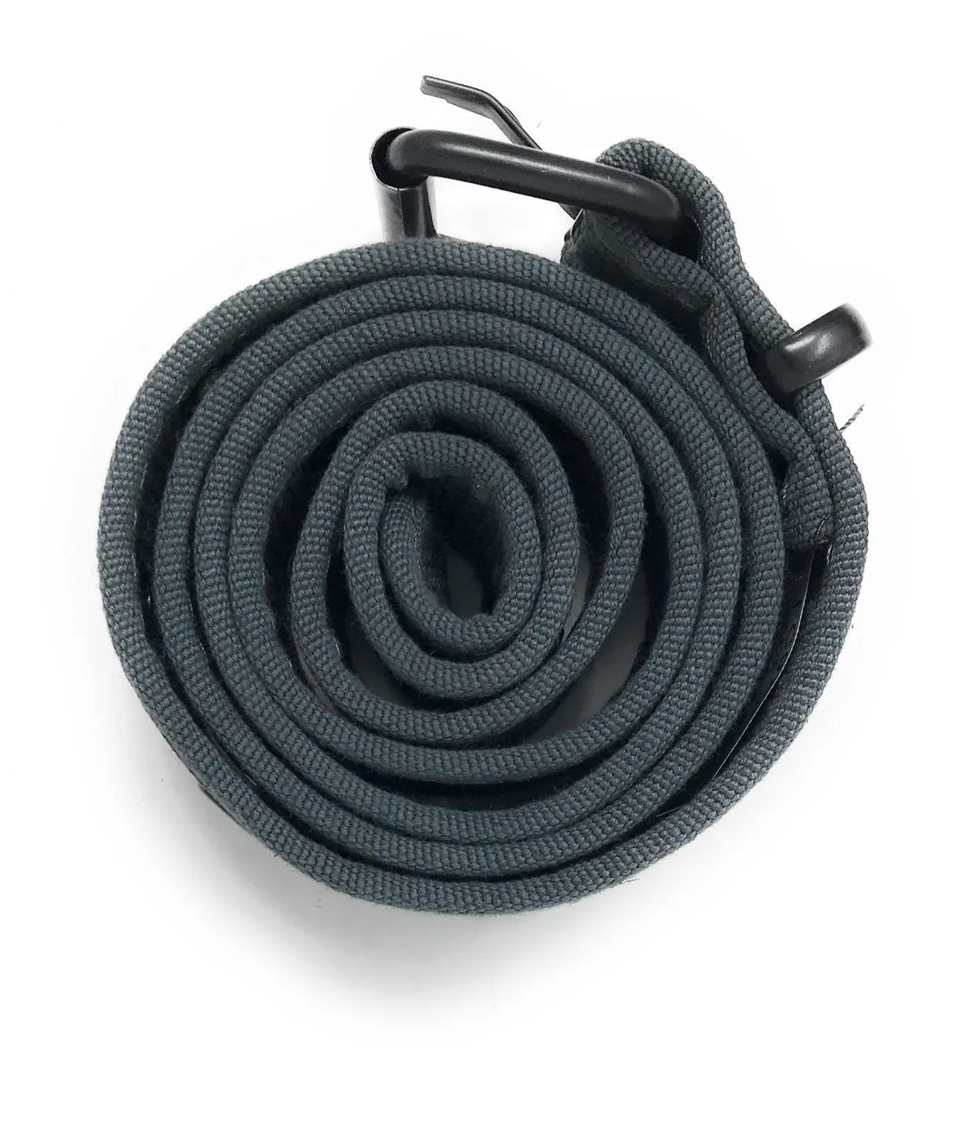 Casaba Canvas Belts Double Row 2 Holes Grommet Fabric Military Mens Women Unisex