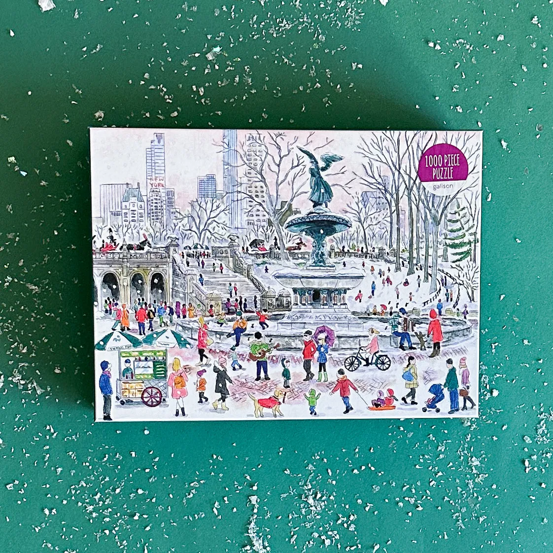 Celebrate Manhattan's Central Park Christmas Jigsaw Puzzles