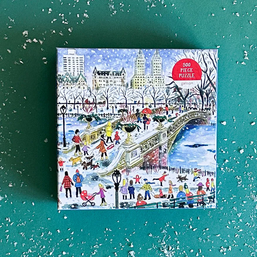 Celebrate Manhattan's Central Park Christmas Jigsaw Puzzles