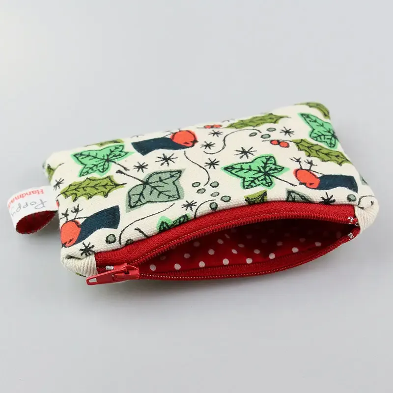 Christmas Robin Small Useful Purse