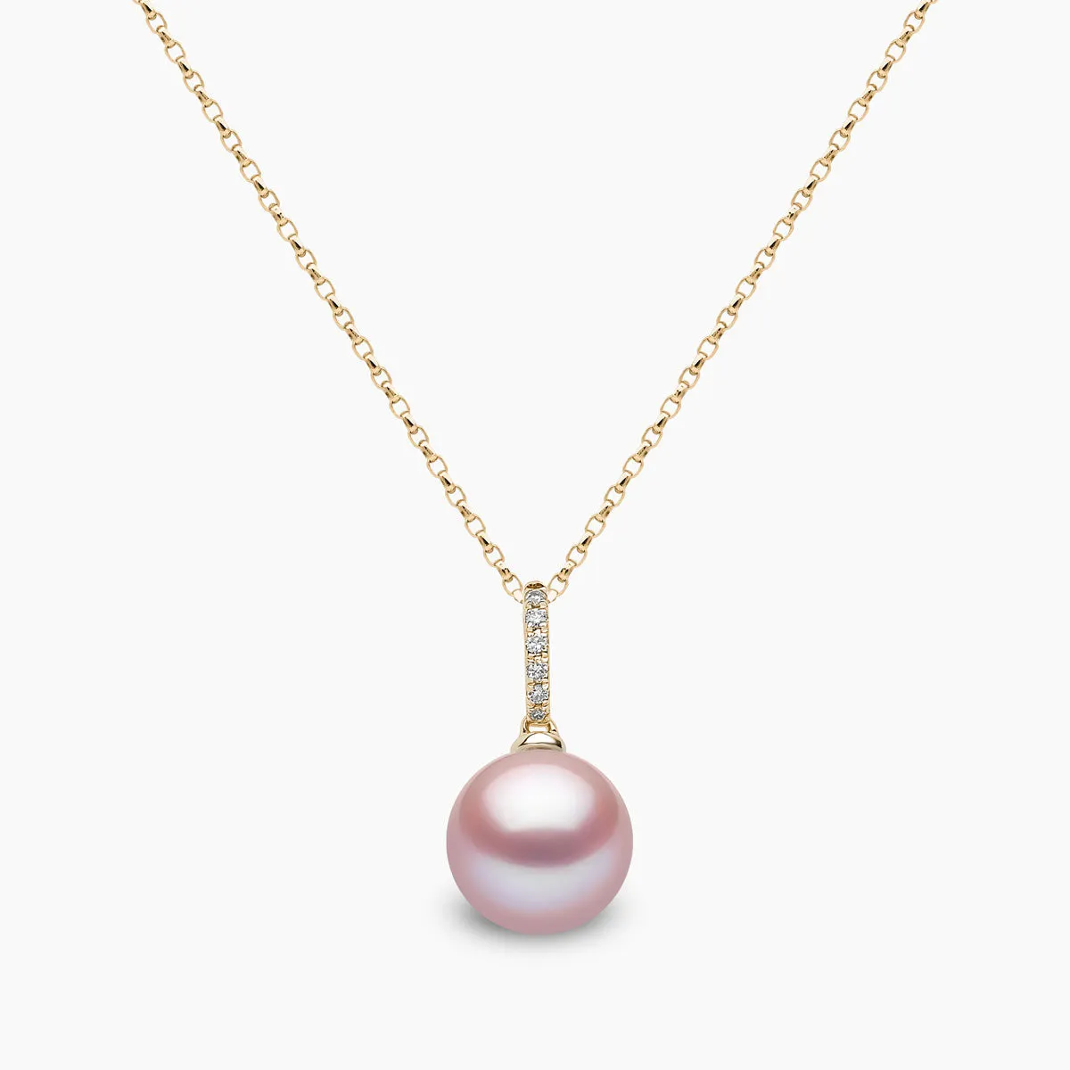 Classic 18K Gold Freshwater Pearl Pendant