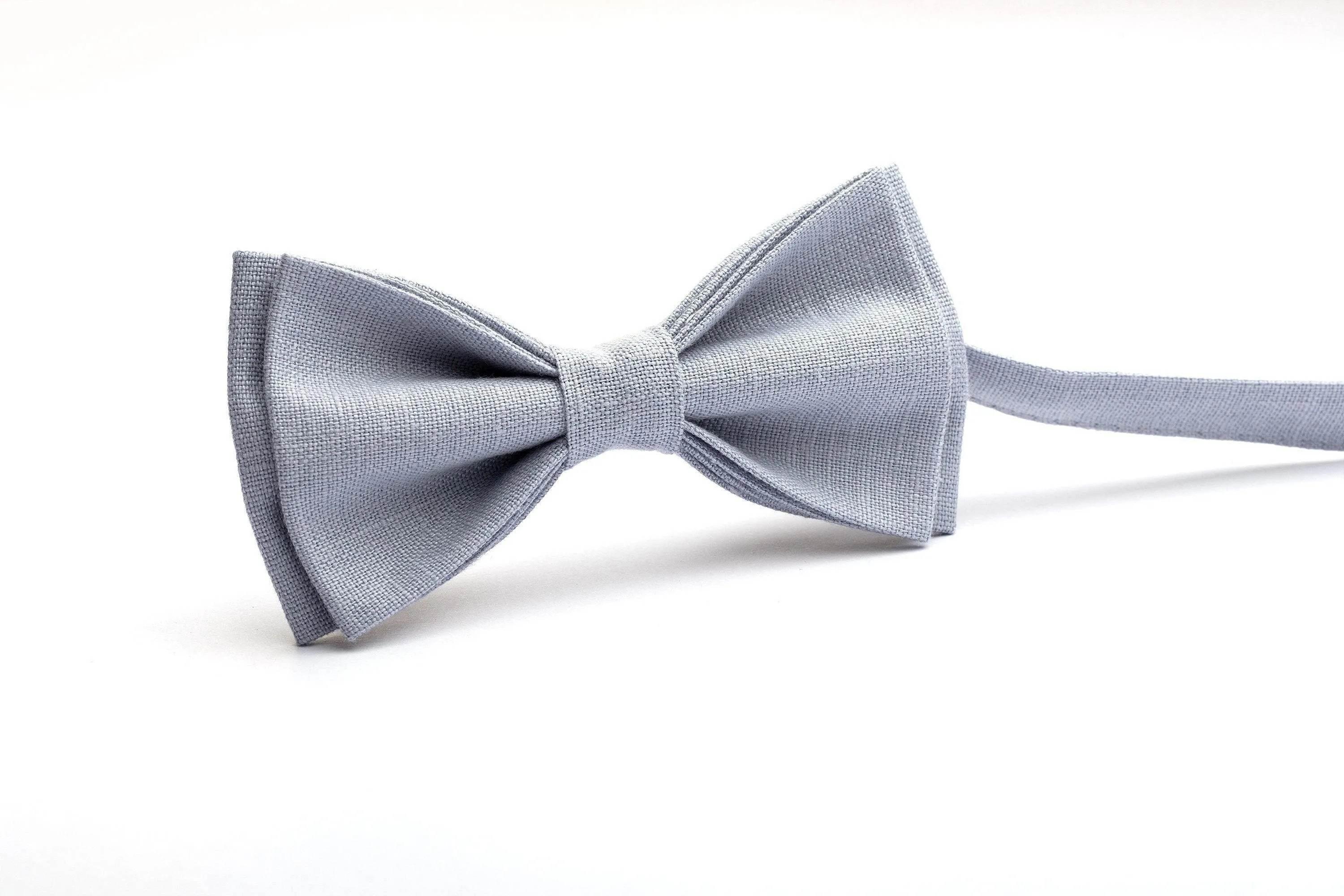 Classic Dusty Blue Bow Ties for Men - Elevate Your Style