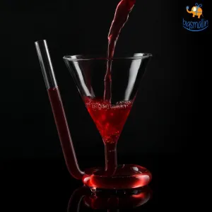 Cocktail Rope Straw Glass