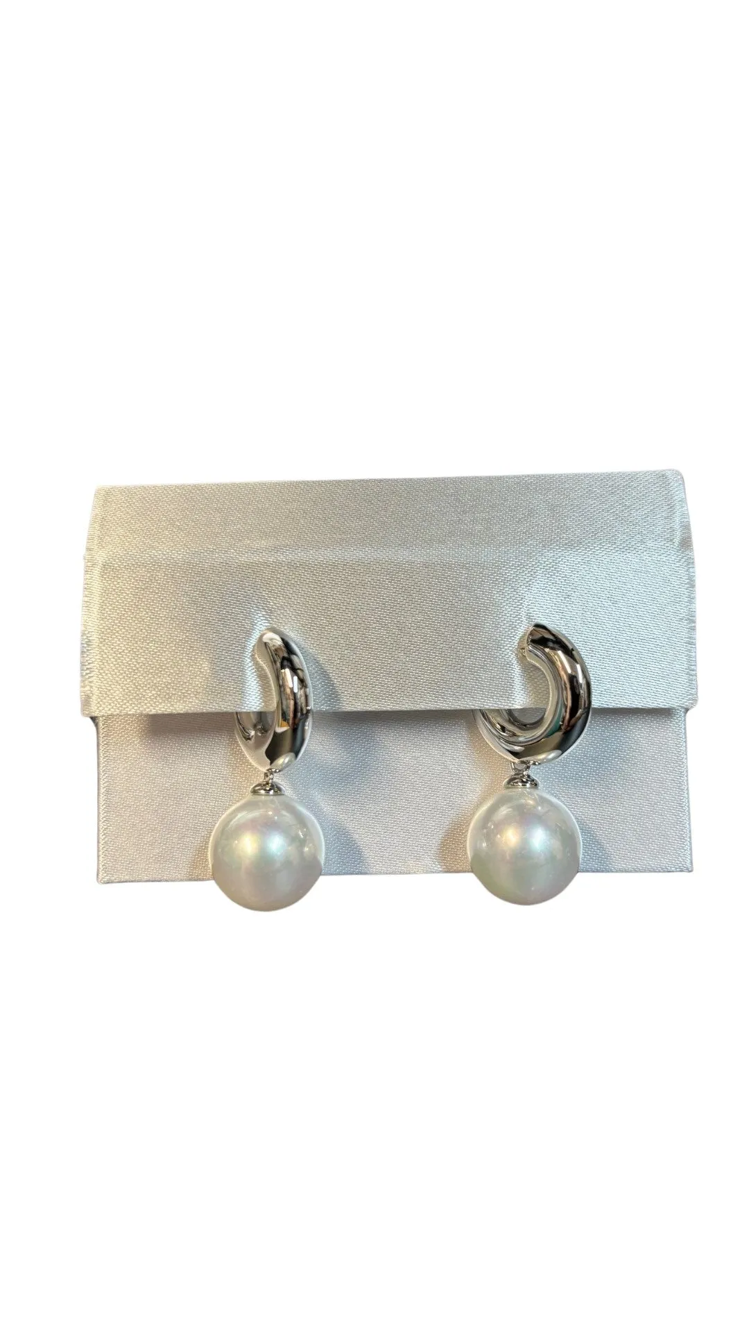 Corona Silver Majorca Pearl Earrings