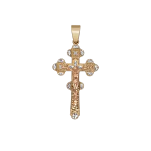 CRUCIFIX PENDANT - GOLD