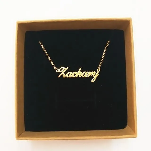 Custom Name Anklet- Gifts For Women- 18k Gold Plated Anklet