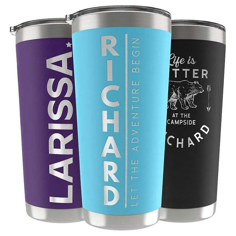 Custom Tumbler, Personalized Name Tumbler, Birthday Gifts for Him, Her