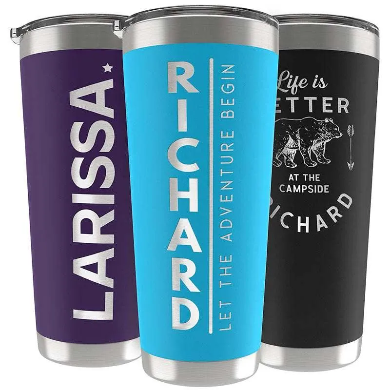 Custom Tumbler, Personalized Name Tumbler, Birthday Gifts for Him, Her