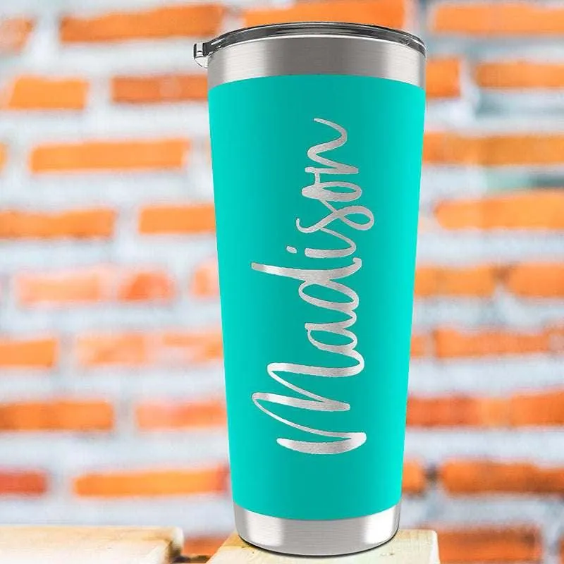 Custom Tumbler, Personalized Name Tumbler, Birthday Gifts for Him, Her