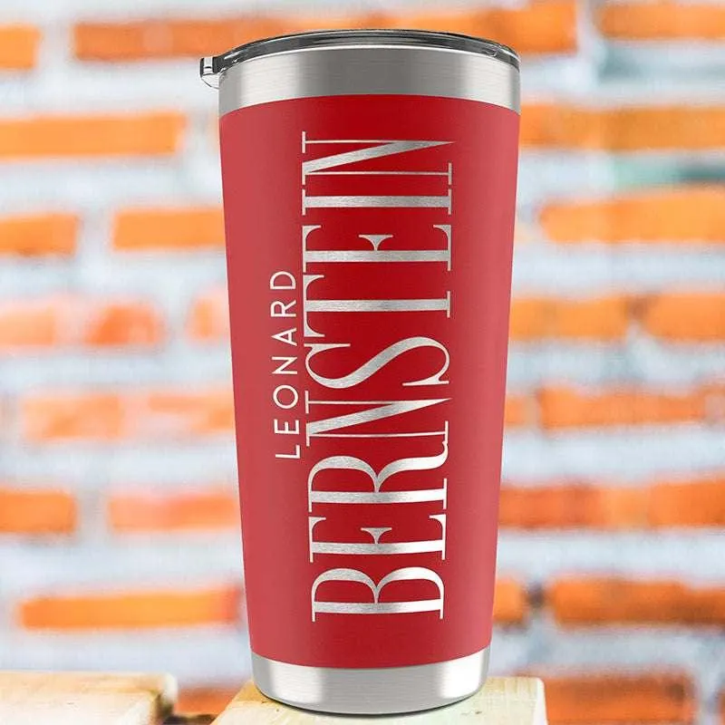 Custom Tumbler, Personalized Name Tumbler, Birthday Gifts for Him, Her