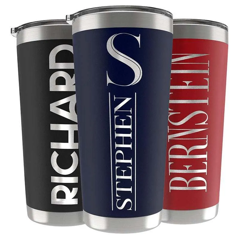 Custom Tumbler, Personalized Name Tumbler, Birthday Gifts for Him, Her