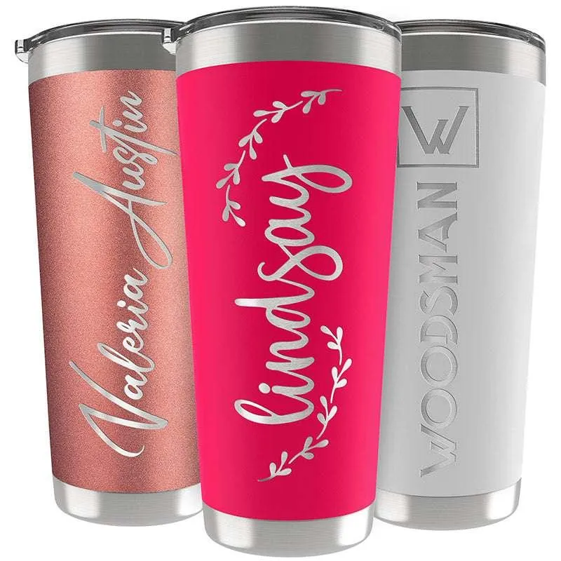 Custom Tumbler, Personalized Name Tumbler, Birthday Gifts for Him, Her