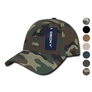 Decky Military Camo Army Woodland Acu Low Crown Structured Ripstop Hats Caps