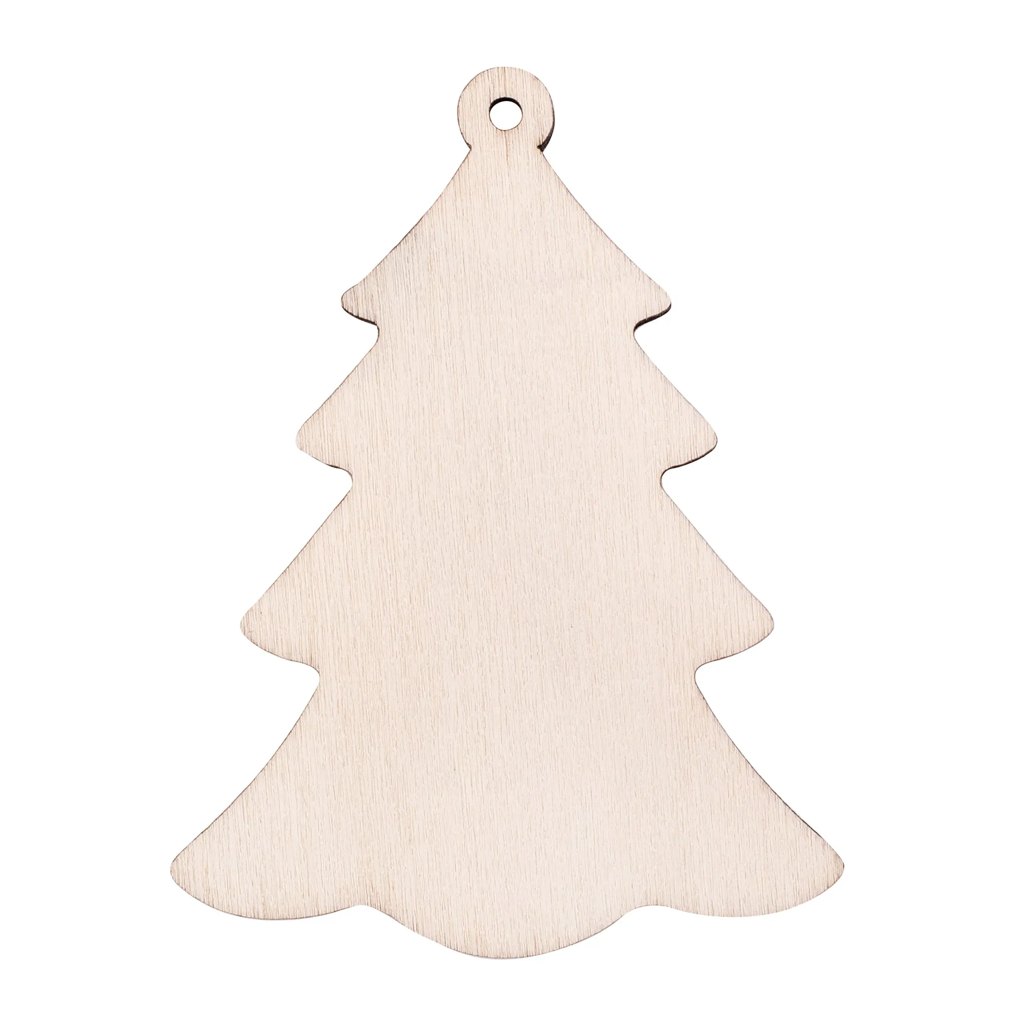 DIY Wooden Christmas Ornaments Assorted Pack of 12