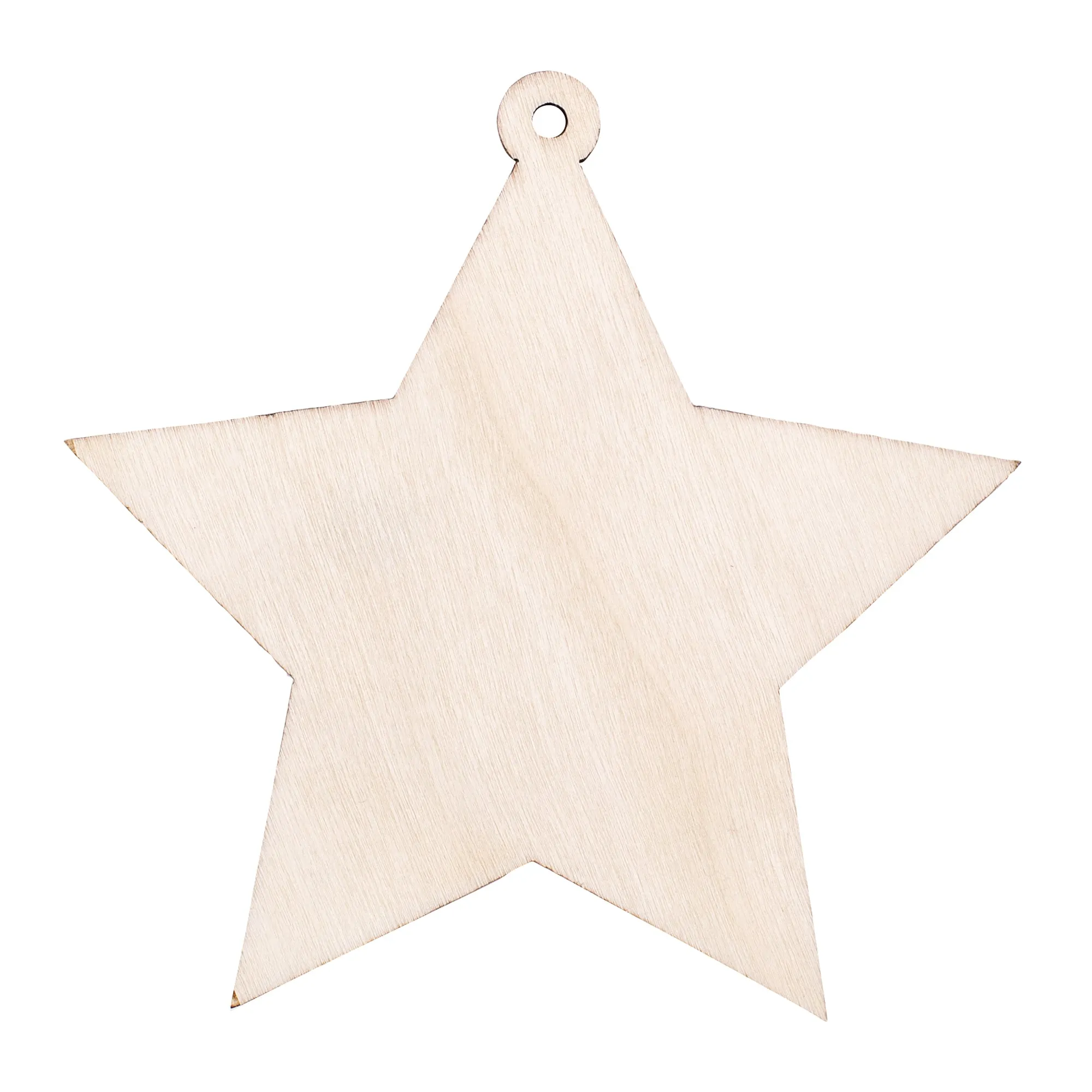 DIY Wooden Christmas Ornaments Assorted Pack of 12