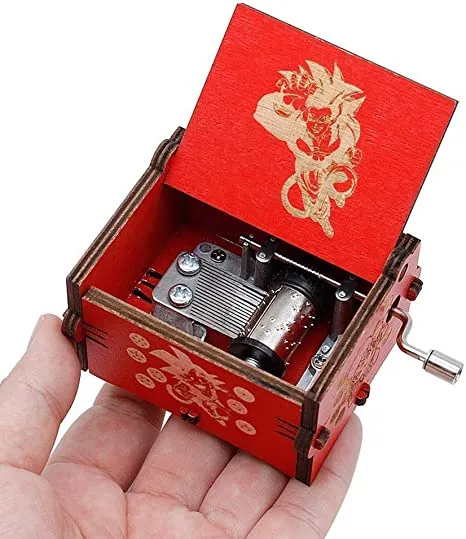 Dragon Ball GT Wooden Handcrafted Music Box (Red) 🐉