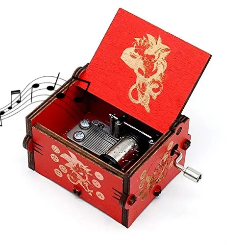 Dragon Ball GT Wooden Handcrafted Music Box (Red) 🐉