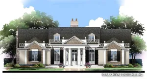 Elegant 3-Bedroom Cape Cod Style Home Plan for Convenient Lifestyle