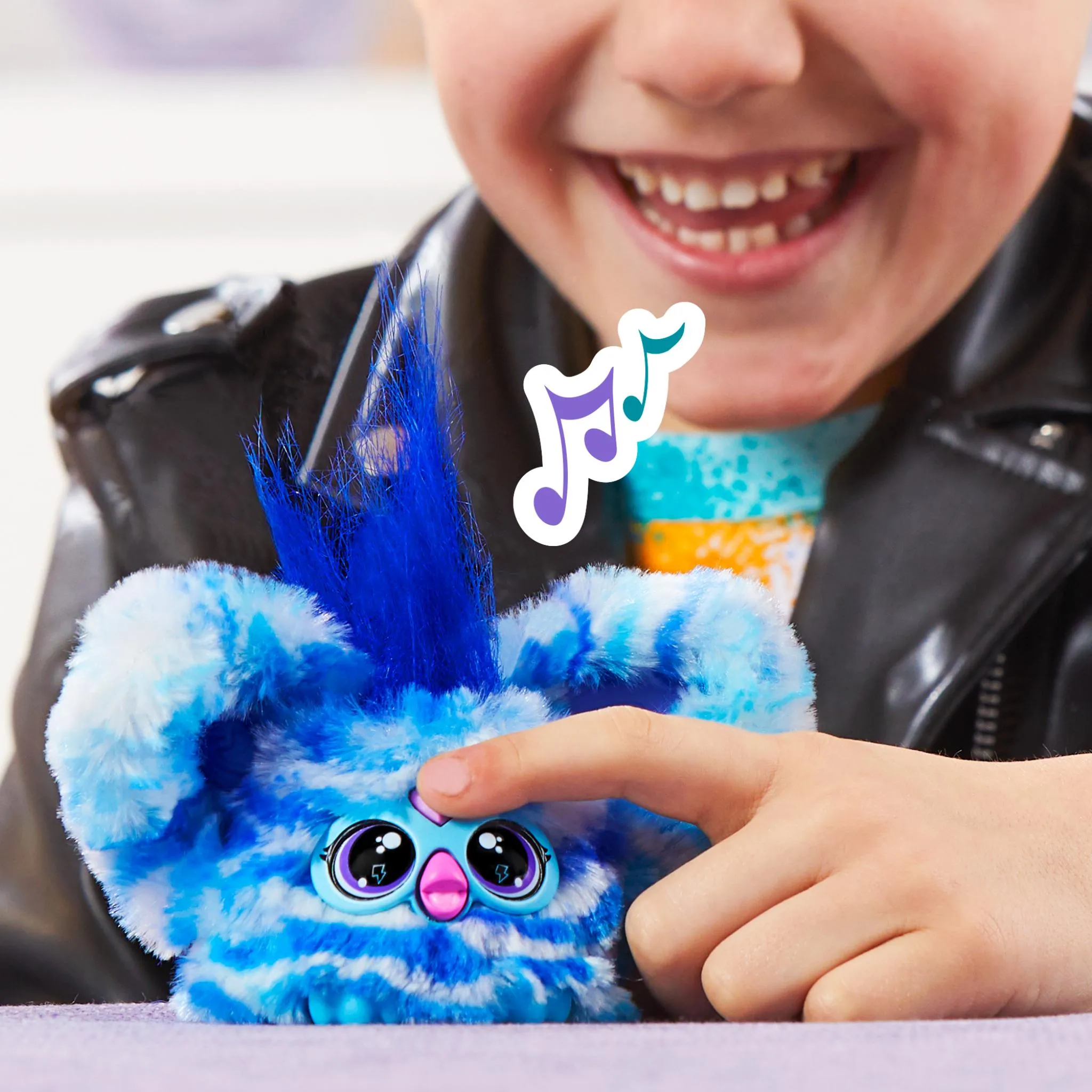 Furby Furblets Ooh-Koo Rock Mini Electronic Plush