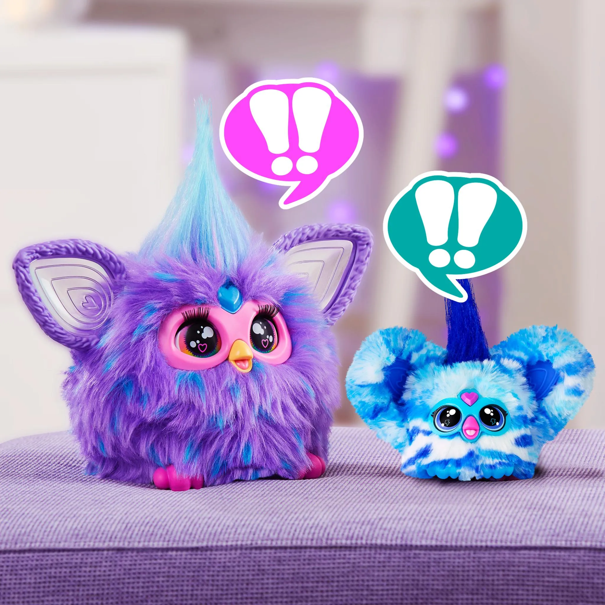 Furby Furblets Ooh-Koo Rock Mini Electronic Plush