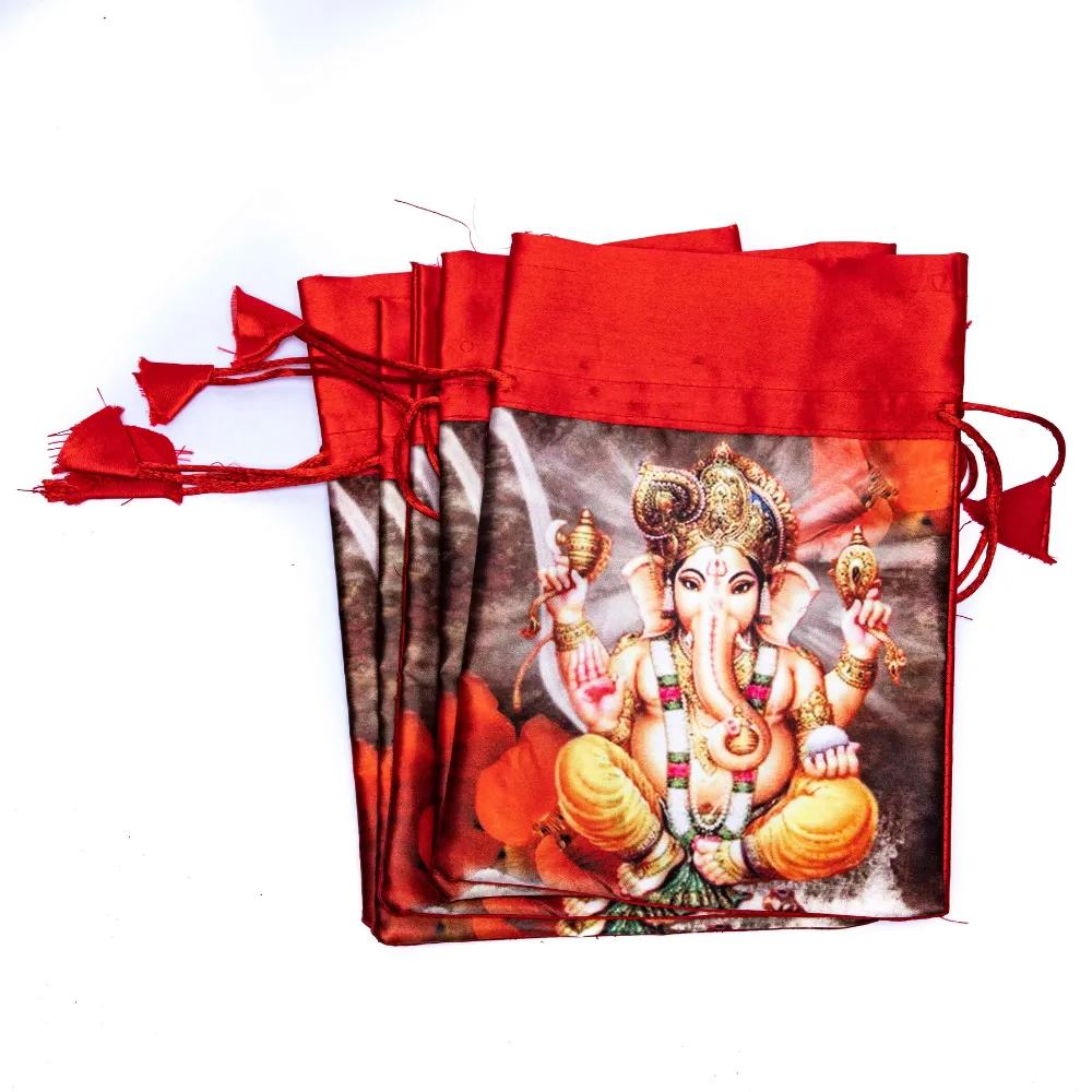 Ganesh Silk Potli Bags