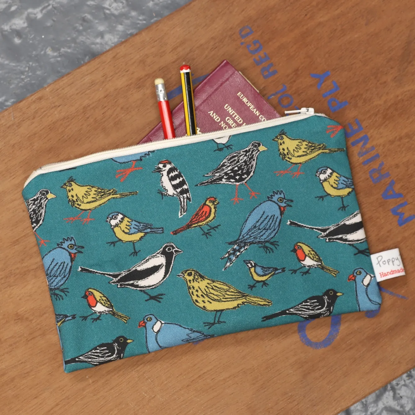 Garden Birds Useful Purse