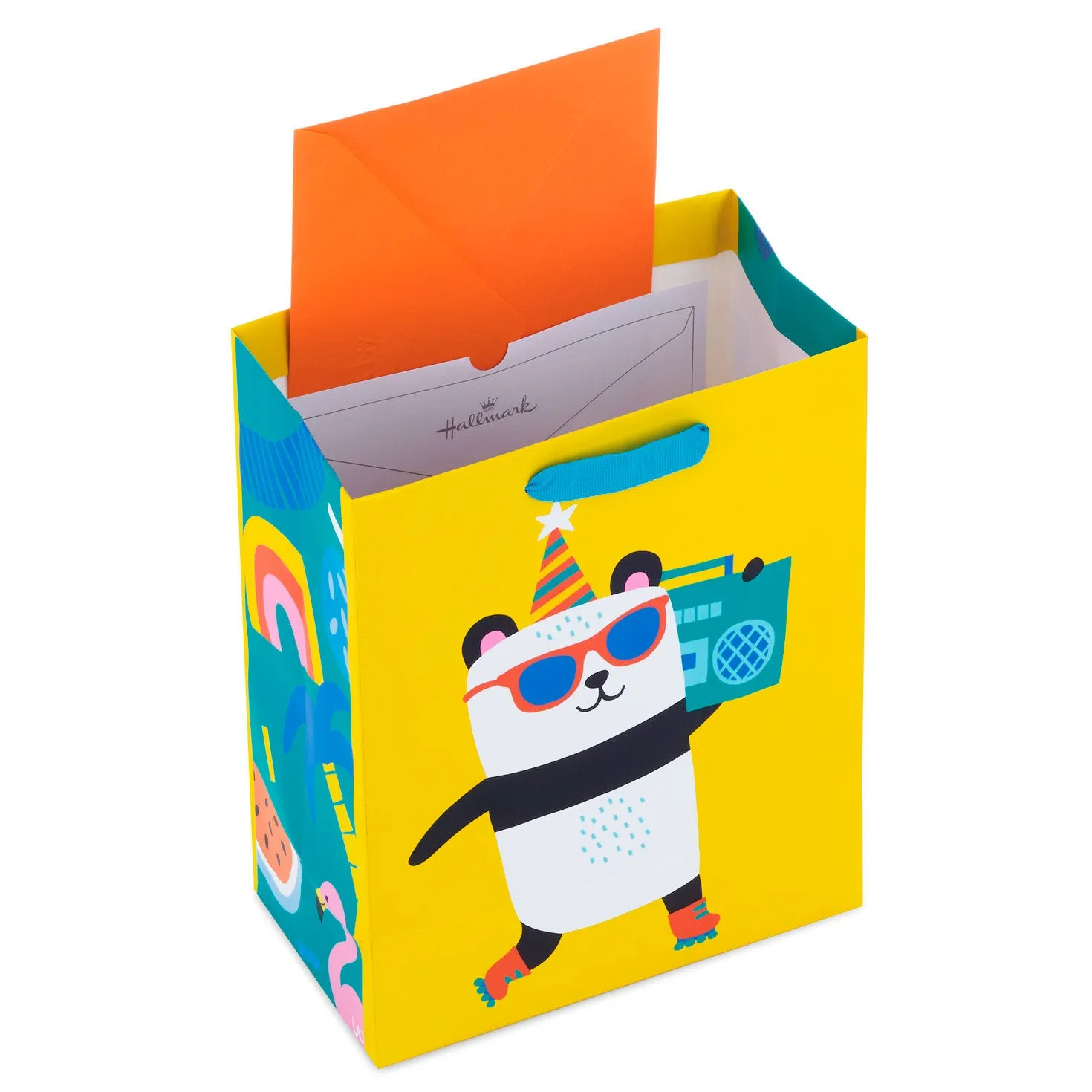 Hallmark 9.6'' Stay Weird Panda Medium Gift Bag