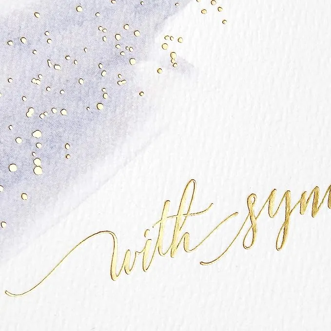 Hallmark Signature Sympathy Card (Many Thoughts and Prayers)