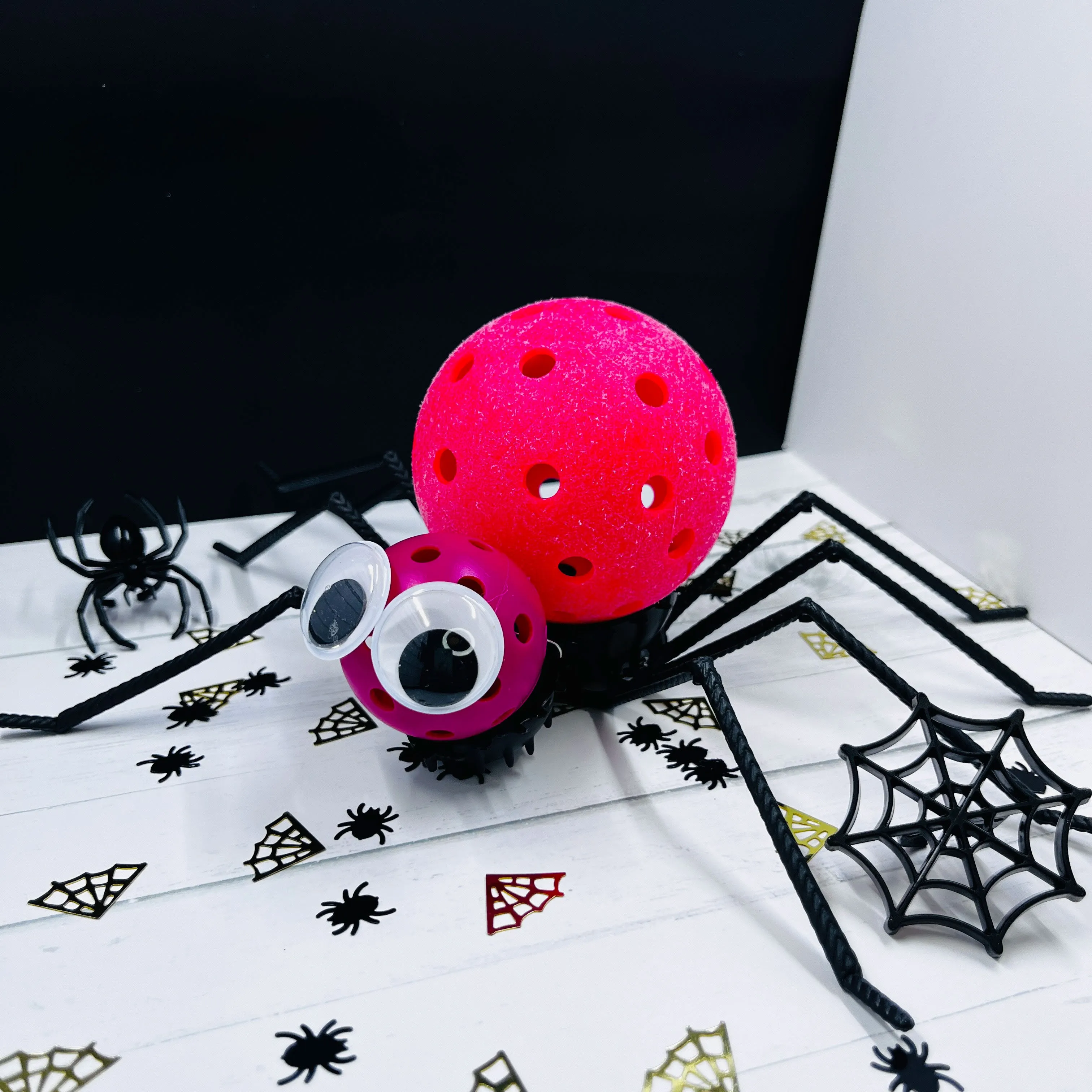 Halloween Pickleball Spiders | Pickleball Halloween Gifts And Decor