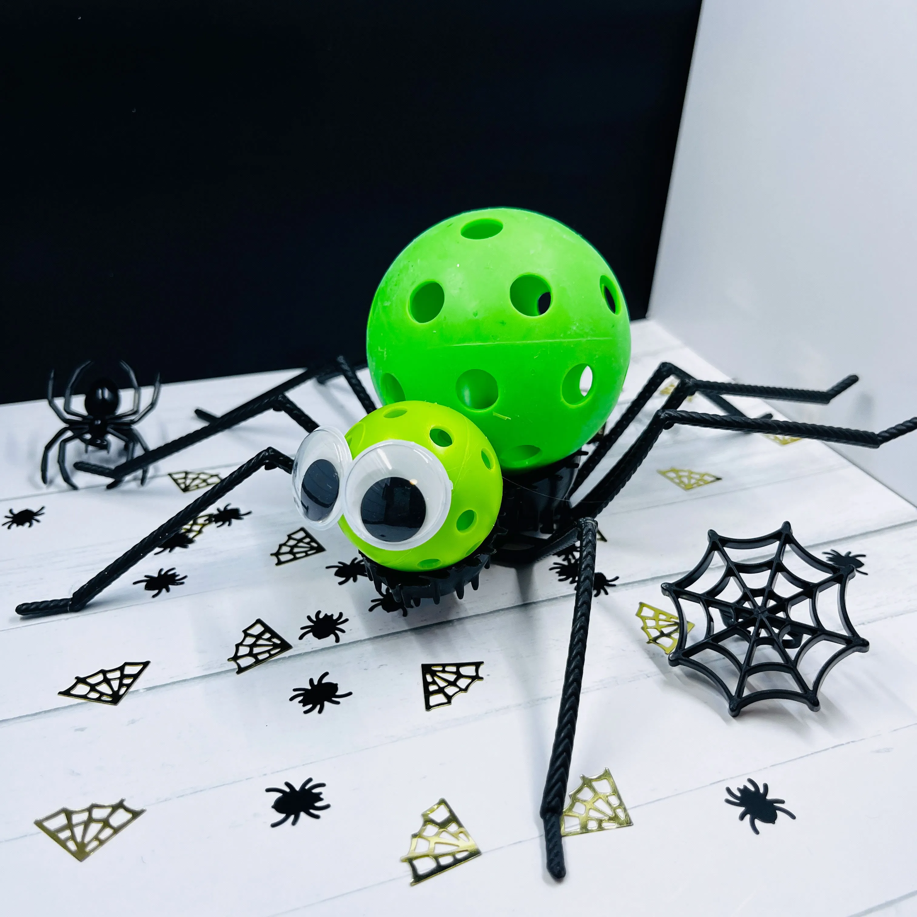 Halloween Pickleball Spiders | Pickleball Halloween Gifts And Decor