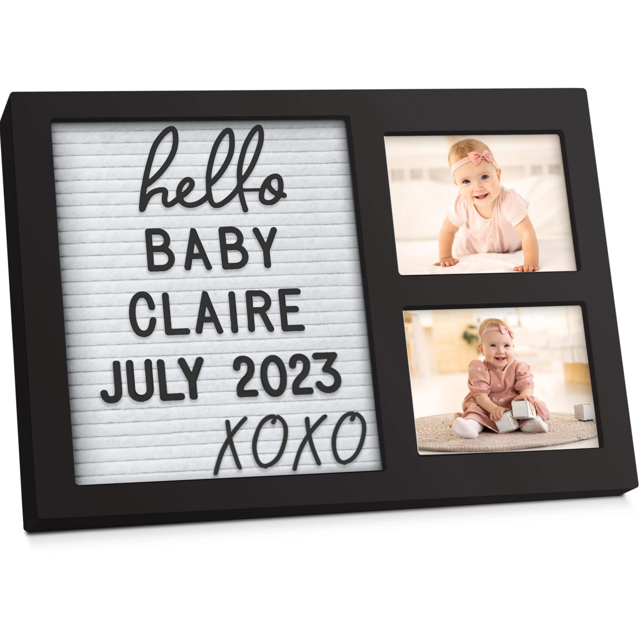 Heartfelt Picture Frame with Felt Letterboard