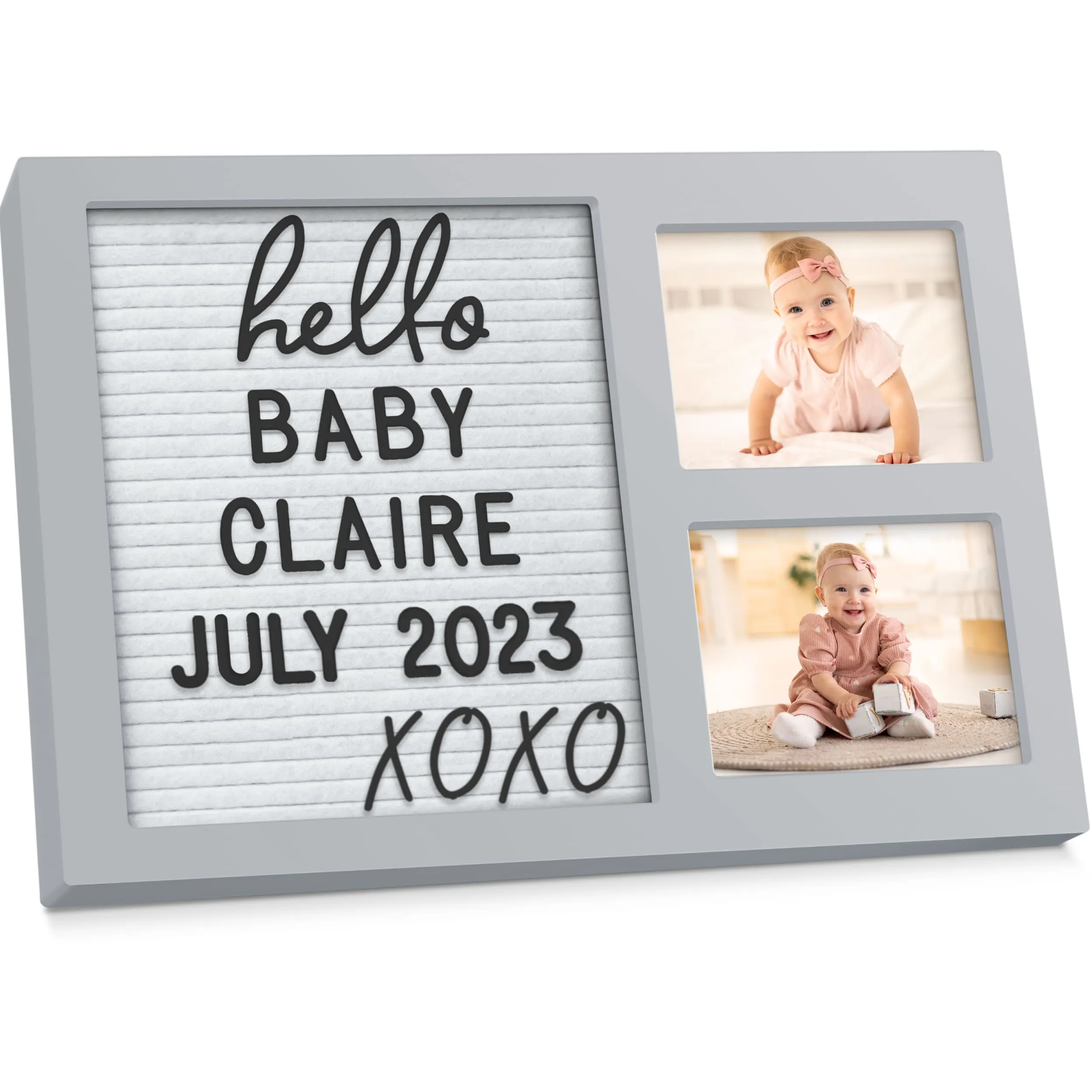 Heartfelt Picture Frame with Felt Letterboard