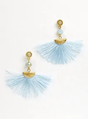 I Am a Big Fan Earring (Blue)