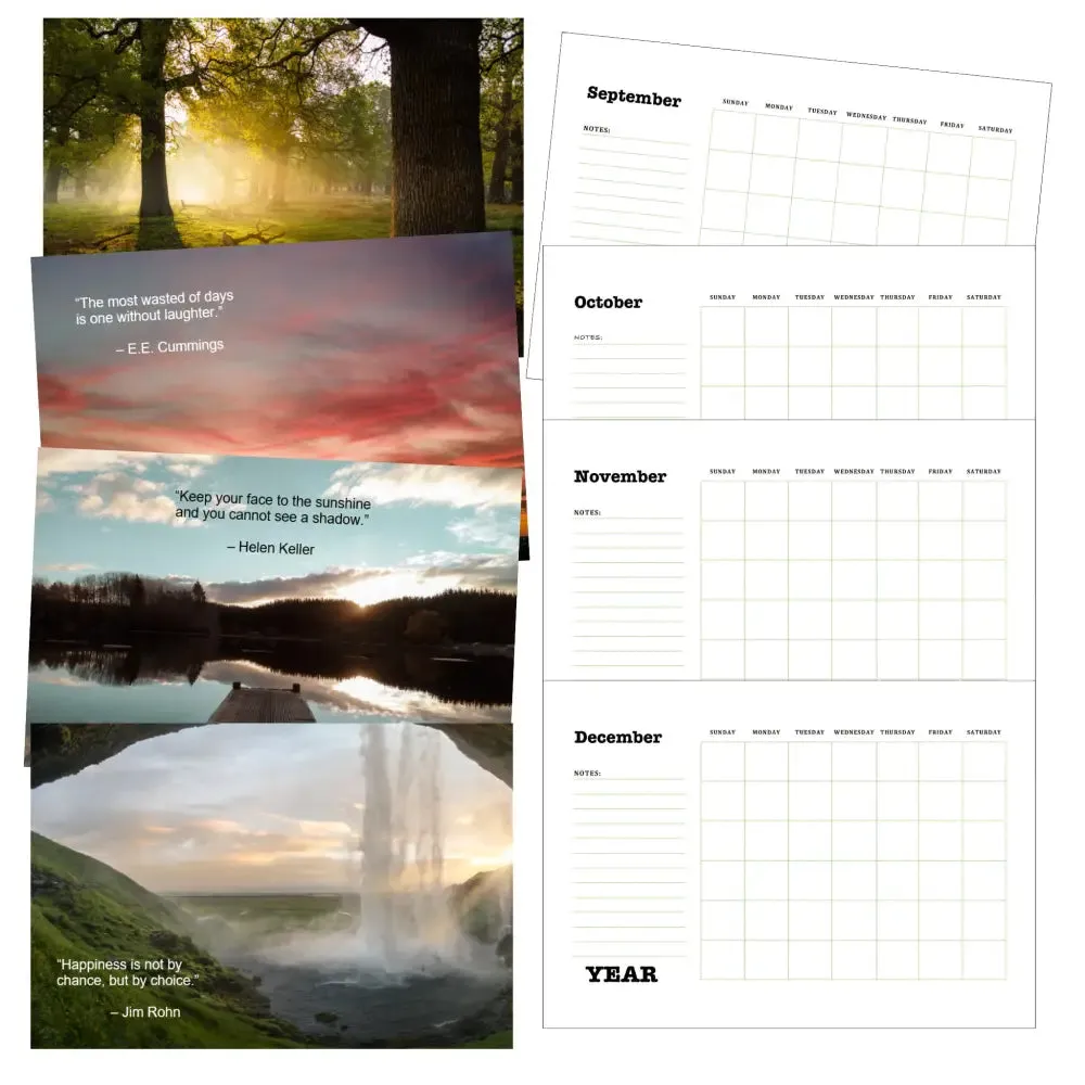 Inspirational Living Calendar PLR