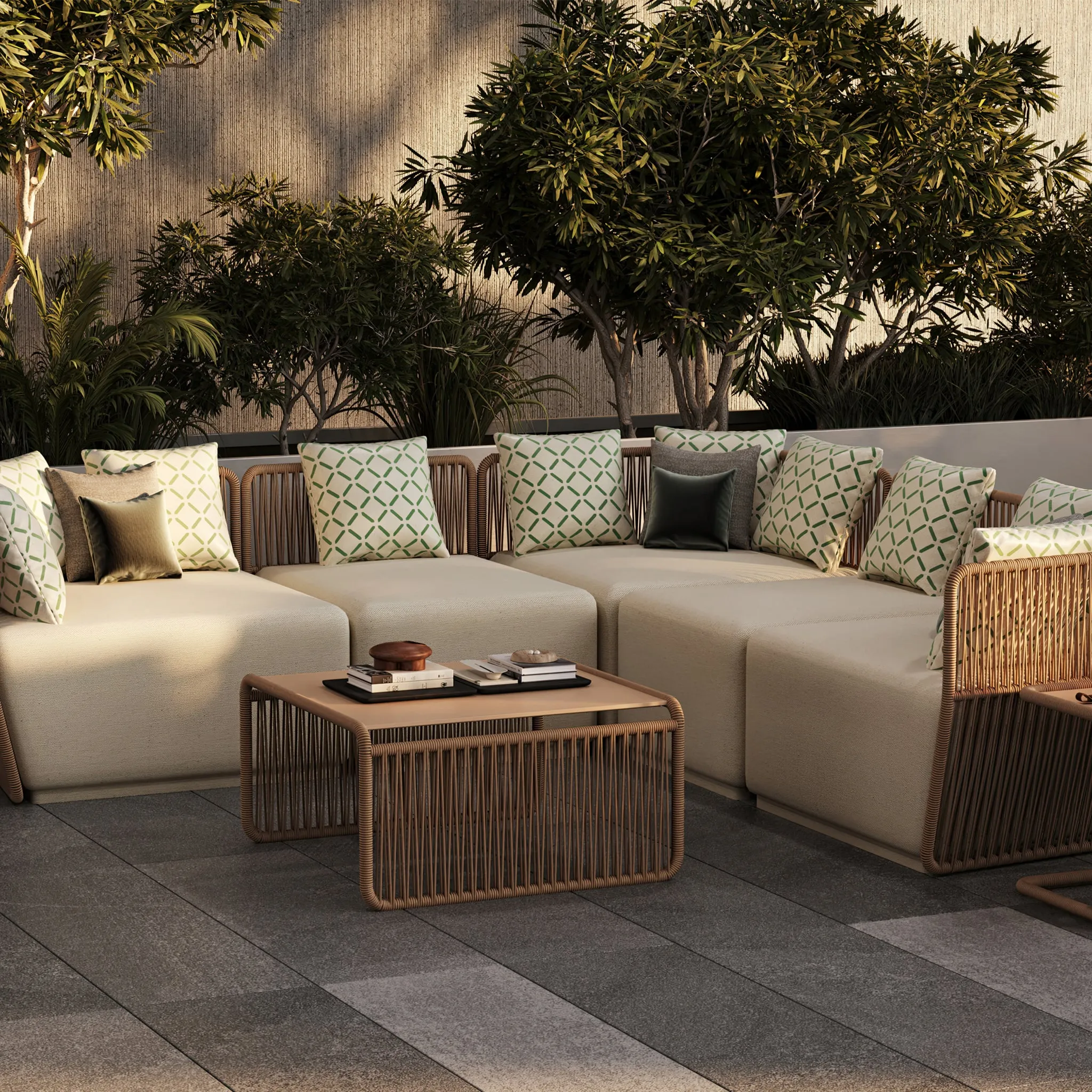 IRIS OUTDOOR MASTER LOUNGE SETS