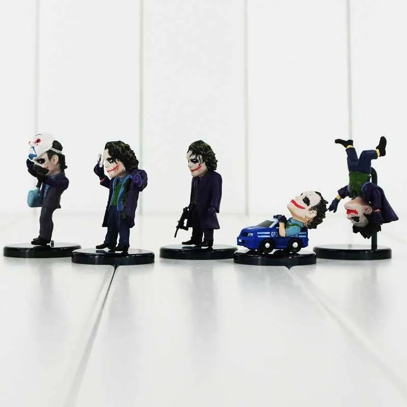 Joker Action Figures - Set of 5