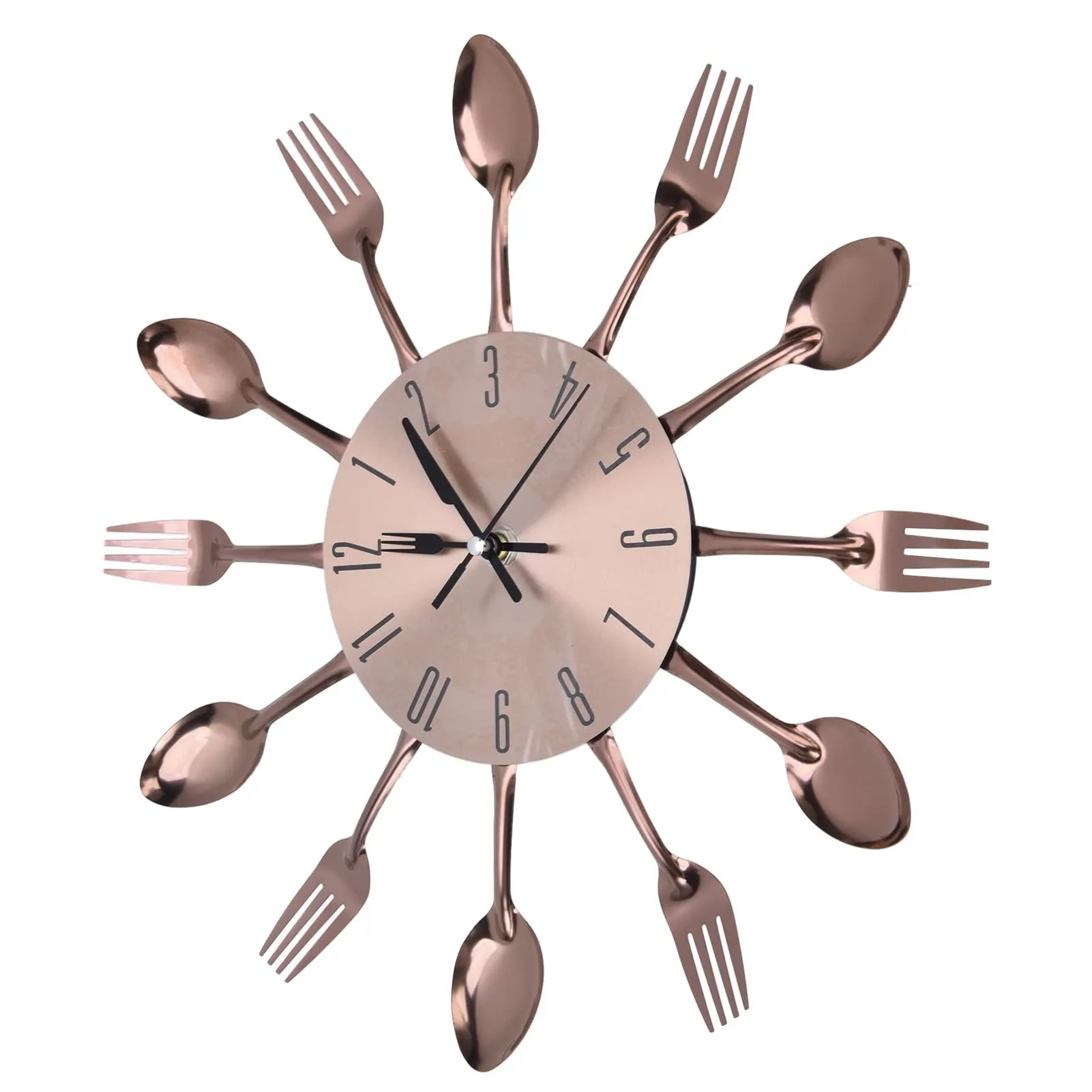 Kitchen Wall Clock Knife Fork Wall Clock Modern Style Decorative Silent Movement Living Room Restaurant Kitchen Decor Home Decor