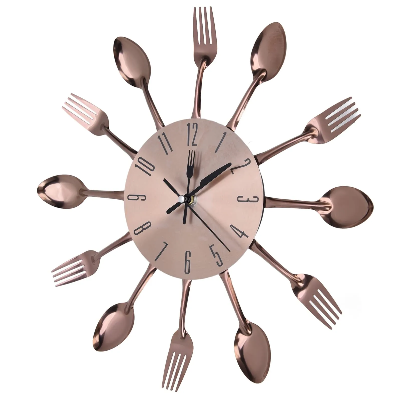 Kitchen Wall Clock Knife Fork Wall Clock Modern Style Decorative Silent Movement Living Room Restaurant Kitchen Decor Home Decor