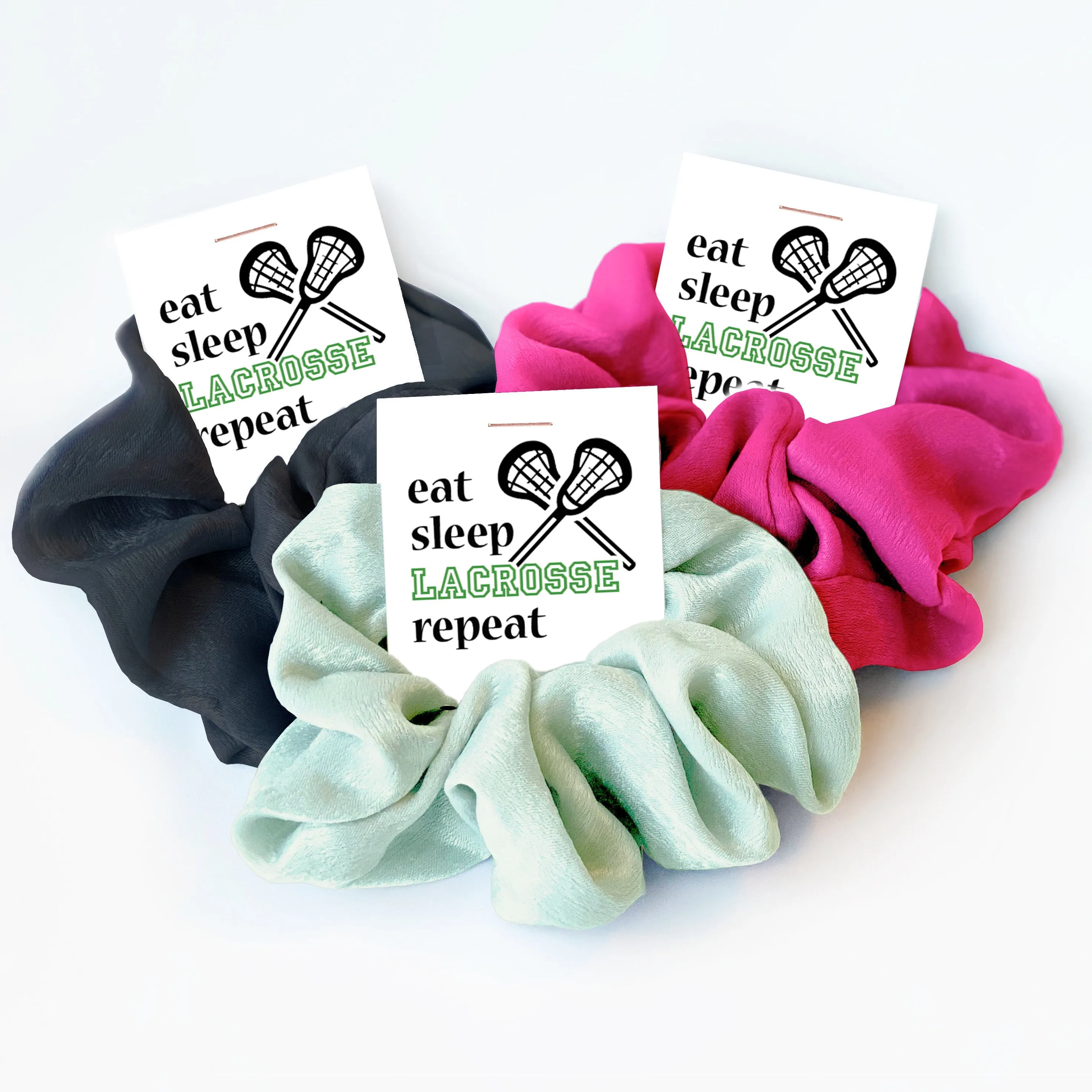 Lacrosse Team Gifts for Girls Women, Coach Gifts, Hair Scrunchie