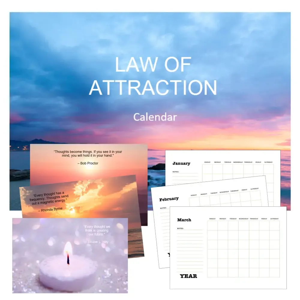 Law of Attraction Calendar PLR