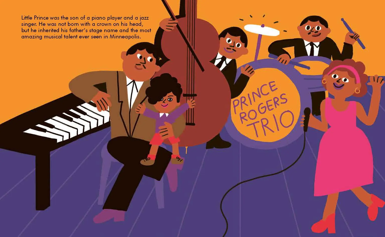 Little People Big Dreams - Prince Book