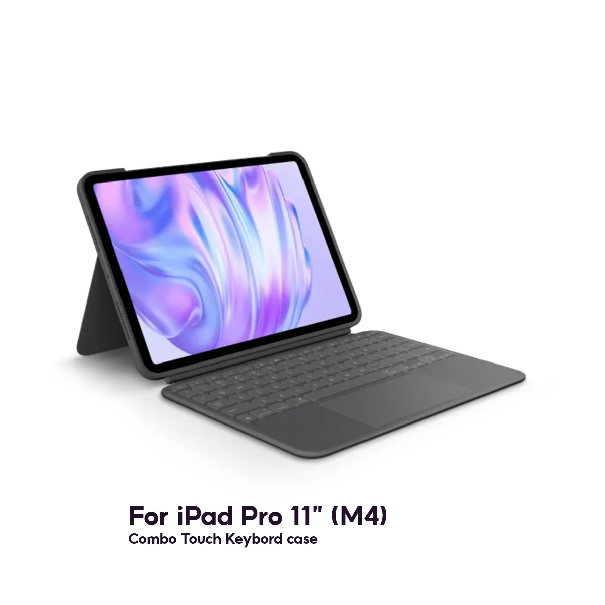 Logitech Combo Touch iPad 10.9", iPad Pro M4 11", iPad Pro 12.9'', iPad Air M2 11"/13" iPad Keyboard Case with Trackpad