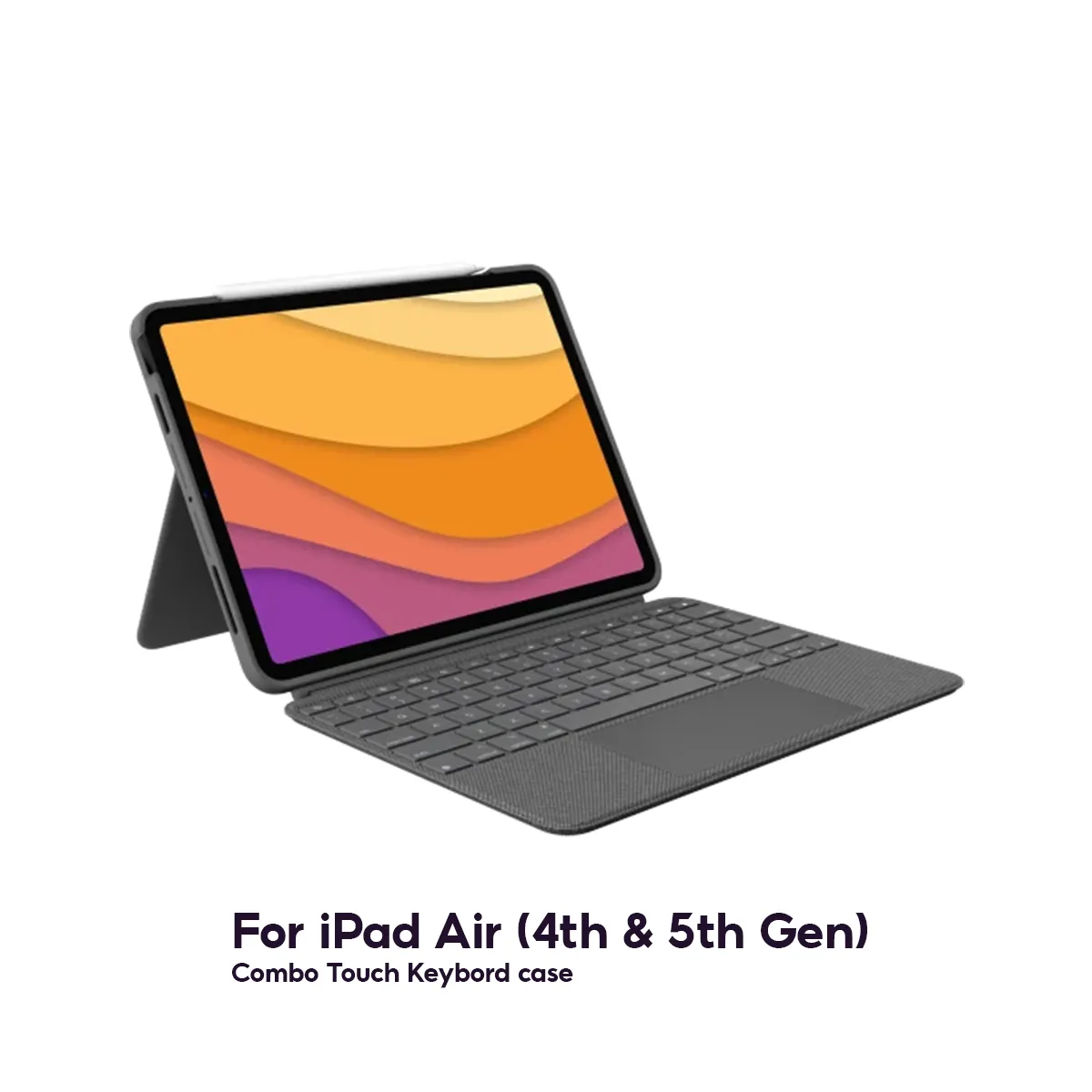 Logitech Combo Touch iPad 10.9", iPad Pro M4 11", iPad Pro 12.9'', iPad Air M2 11"/13" iPad Keyboard Case with Trackpad